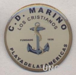 футбол.клуб Марино Л.(Испания) тяжмет /CD Marino Luanco,Spain football pin badge