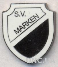 футбол.клуб Маркен (Голландия) ЭМАЛЬ / SV Marken, Netherlands football pin badge