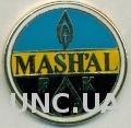 футбол.клуб Машъал Мубарек (Узбек.) ЭМАЛЬ /Mash'al,Uzbekistan football pin badge