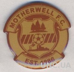 футбол.клуб Мазеруэлл (Шотландия), тяжмет / Motherwell FC, Scotland football pin