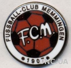 футбол.клуб Мемминген (Германия) ЭМАЛЬ / FC Memmingen,Germany football pin badge
