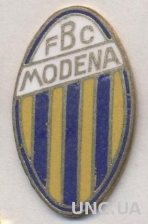 футбол.клуб Модена (Италия)2 ЭМАЛЬ / FBC Modena,Italy football replica pin badge