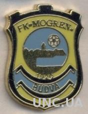 футбол.клуб Могрен(Черногория) ЭМАЛЬ /Mogren Budva,Montenegro football pin badge