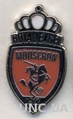 футбол.клуб Мускрон (Бельгия)1 ЭМАЛЬ / Excel Mouscron,Belgium football pin badge