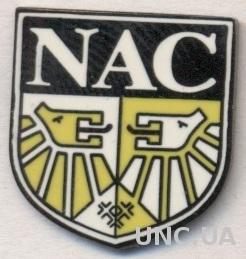 футбол.клуб НАК Бреда (Голланд)3 ЭМАЛЬ /NAC Breda,Netherlands football pin badge