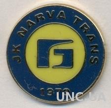 футбол.клуб Нарва Транс (Эстония) ЭМАЛЬ / Narva Trans,Estonia football pin badge