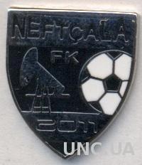 футбол.клуб Нефтчала (Азербайджан), ЭМАЛЬ / Neftcala FC, Azerbaijan football pin