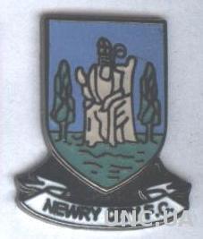 футбол.клуб Ньюри Сити (Сев.Ирландия)1 ЭМАЛЬ / Newry City,N.Ireland football pin
