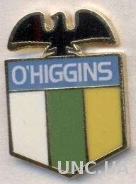 футбол.клуб О'Хиггинс (Чили) ЭМАЛЬ / O'Higgins Rancagua,Chile football pin badge