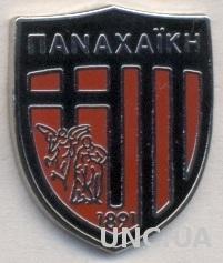 футбол.клуб Панахаики (Грец)2 ЭМАЛЬ /Panachaiki Patras,Greece football pin badge
