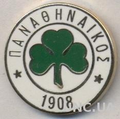 футбол.клуб Панатинаикос (Греция) ЭМАЛЬ /Panathinaikos,Greece football pin badge
