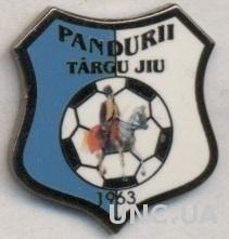 футбол.клуб Пандурий (Румыния), ЭМАЛЬ / CS Pandurii, Romania football pin badge