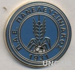 футбол.клуб Панелефсиниакос (Греция)1 ЭМАЛЬ /Panelefsiniakos,Greece football pin