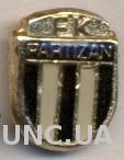 футбол.клуб Партизан Белград (Сербия)3 тяжмет /FK Partizan,Serbia football badge