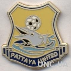 футбол.клуб Паттайя (Таиланд) ЭМАЛЬ / Pattaya United,Thailand football pin badge