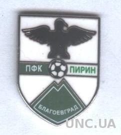 футбол.клуб Пирин Благоевград (Болг.)1 ЭМАЛЬ /Pirin Blag.,Bulgaria football pin