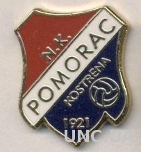 футбол.клуб Поморац (Хорват.)ЭМАЛЬ / Pomorac Kostrena,Croatia football pin badge