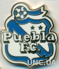 футбол.клуб Пуэбла (Мексика) ЭМАЛЬ / Puebla FC, Mexico football enamel pin badge