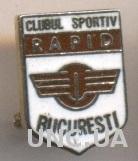 футбол.клуб Рапид Бух.(Румыния)2 ЭМАЛЬ / Rapid Bucharest, Romania football badge