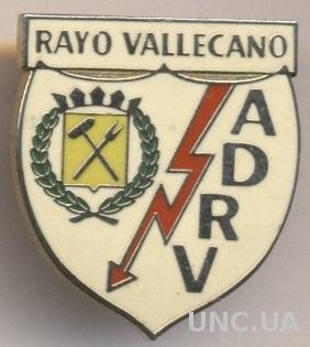 футбол.клуб Райо Вальекано (Испания)2 ЭМАЛЬ /Rayo Vallecano,Spain football badge