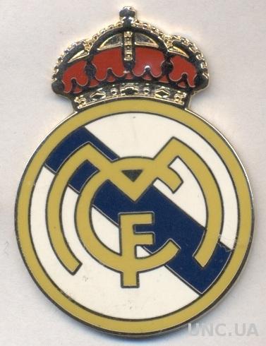 футбол.клуб Реал Мадрид(Испания) ЭМАЛЬ ЭКСКЛЮЗИВ! /Real Madrid,Spain 2-pin badge