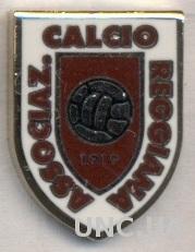 футбол.клуб Реджана (Италия)1 ЭМАЛЬ /AC Reggiana,Italy football enamel pin badge