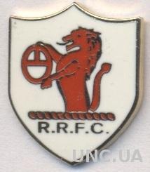 футбол.клуб Рэйт Роверс (Шотландия)1 ЭМАЛЬ / Raith Rovers, Scotland football pin