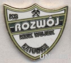 футбол.клуб Розвуй Катовице (Польша) ЭМАЛЬ / Rozwoj Katowice,Poland football pin