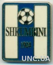футбол.клуб Шкумбини (Албания) ЭМАЛЬ /Shkumbini Peqin,Albania football pin badge