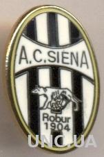 футбол.клуб Сиена (Италия)1 ЭМАЛЬ / AC Siena, Italy calcio football enamel badge