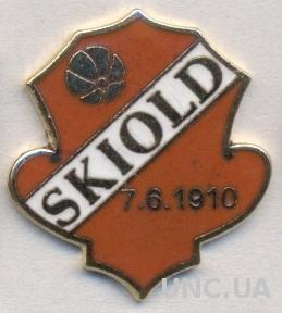 футбол.клуб Скиолд (Норвегия), ЭМАЛЬ / Skiold Drammen, Norway football pin badge
