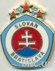 футбол.клуб Слован Б.(Словакия)1 ЭМАЛЬ / Slovan Bratislava,Slovakia football pin