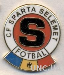 футбол.клуб Спарта (Молдова) ЭМАЛЬ /CF Sparta Selemet,Moldova football pin badge