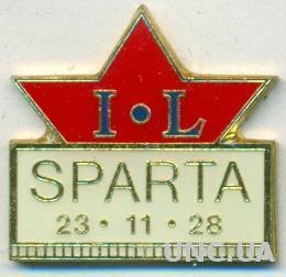 футбол.клуб Спарта (Норвегия), тяжмет / IL Sparta Sarpsborg, Norway football pin