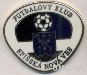 футбол.клуб Спишска (Словакия) ЭМАЛЬ / FK Spisska Nova Ves,Slovakia football pin