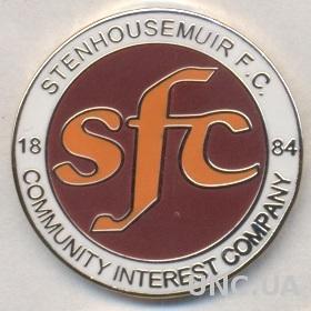 футбол.клуб Стенхаусмюир (Шотландия) ЭМАЛЬ / Stenhousemuir FC,Scotland pin badge