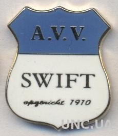 футбол.клуб Свифт (Голланд.) ЭМАЛЬ /AVV Swift Amsterdam,Netherlands football pin
