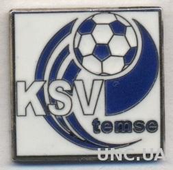 футбол.клуб Темсе (Бельгия) ЭМАЛЬ / KSV Temse, Belgium football enamel pin badge