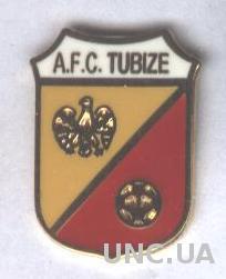 футбол.клуб Тюбиз (Бельгия)1 ЭМАЛЬ /AFC Tubize,Belgium football enamel pin badge