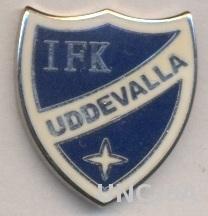 футбол.клуб Уддевалла (Швеция), ЭМАЛЬ / IFK Uddevalla, Sweden football pin badge