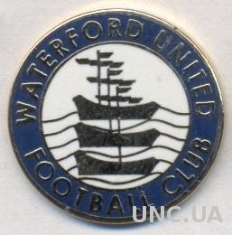 футбол.клуб Уотерфорд (Ирланд.)2 ЭМАЛЬ /Waterford AFC,Ireland football pin badge
