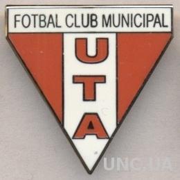 футбол.клуб УТА Арад (Румыния), ЭМАЛЬ / UTA Arad, Romania football enamel badge