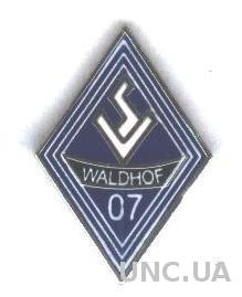 футбол.клуб Вальдхоф М.(Герм.) ЭМАЛЬ / SV Waldhof Mannheim, Germany football pin