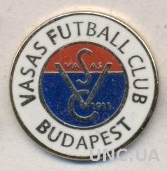 футбол.клуб Вашаш (Венгрия)2 ЭМАЛЬ / Vasas Budapest, Hungary football pin badge