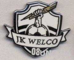 футбол.клуб Велко Тарту (Эстония) ЭМАЛЬ / Welco Tartu,Estonia football pin badge