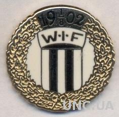 футбол.клуб Вестермальм (Швеция) ЭМАЛЬ /Westermalms IF,Sweden football pin badge