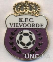 футбол.клуб Вилворде (Бельгия) ЭМАЛЬ / KFC Vilvoorde, Belgium football pin badge