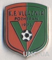 футбол.клуб Влазния (Косово) ЭМАЛЬ / Vllaznia Pozheran,Kosovo football pin badge