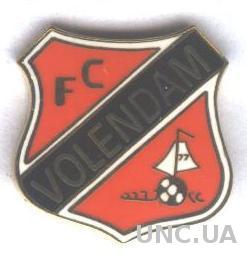 футбол.клуб Волендам (Голланд) ЭМАЛЬ /FC Volendam,Netherlands football pin badge