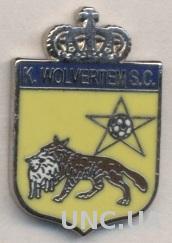 футбол.клуб Вольвертем (Бельгия) ЭМАЛЬ / Wolvertem SC,Belgium football pin badge